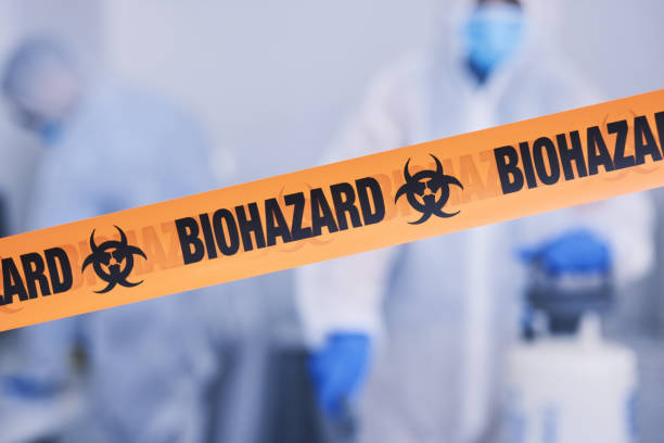Professional Infectious Disease Decontamination technician working in Wallace, CA